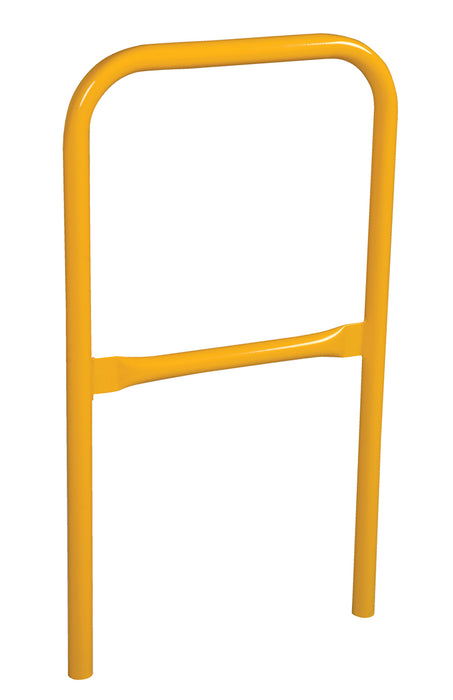 Vestil ADKR-2-YL Aluminum Pipe Safety Railing 24 in. Length Yellow