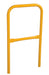 Vestil ADKR-2-YL Aluminum Pipe Safety Railing 24 in. Length Yellow