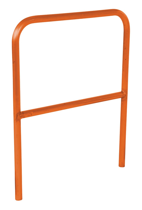 Vestil ADKR-3-OR Aluminum Pipe Safety Railing 36 in. Length Orange