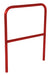 Vestil ADKR-3-RD Aluminum Pipe Safety Railing 36 in. Length Red