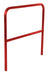 Vestil ADKR-4-RD Aluminum Pipe Safety Railing 48 in. Length Red