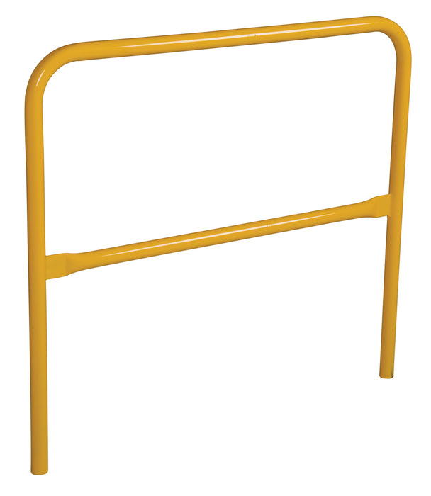 Vestil ADKR-4-YL Aluminum Pipe Safety Railing 48 in. Length Yellow