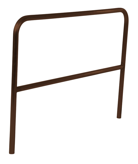 Vestil ADKR-5-BN Aluminum Pipe Safety Railing 60 in. Length Brown