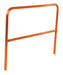 Vestil ADKR-5-OR Aluminum Pipe Safety Railing 60 in. Length Orange