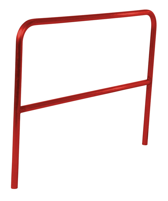Vestil ADKR-5-RD Aluminum Pipe Safety Railing 60 in. Length Red