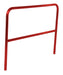 Vestil ADKR-5-RD Aluminum Pipe Safety Railing 60 in. Length Red