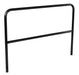 Vestil ADKR-6-BK Aluminum Pipe Safety Railing 72 in. Length Black