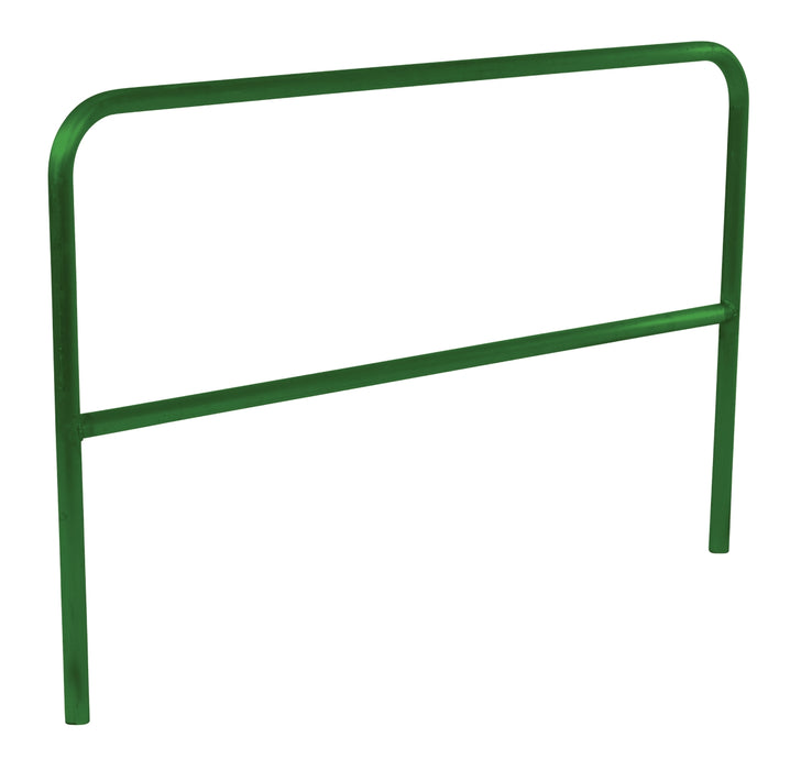 Vestil ADKR-6-GN Aluminum Pipe Safety Railing 72 in. Length Green
