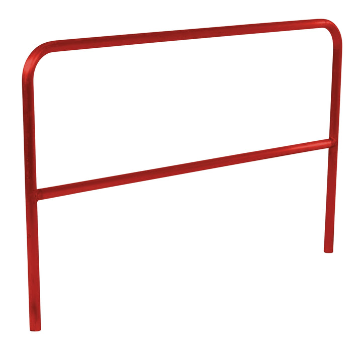 Vestil ADKR-6-RD Aluminum Pipe Safety Railing 72 in. Length Red