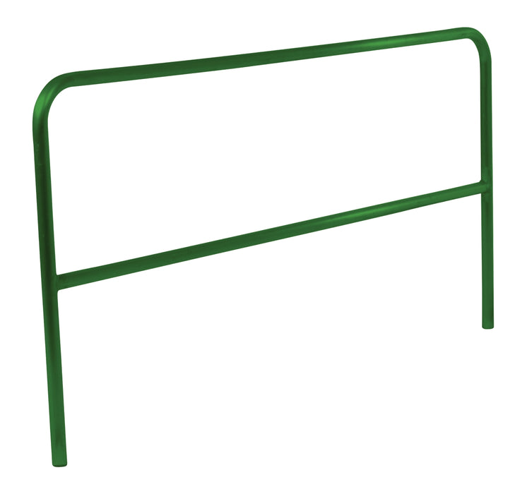 Vestil ADKR-7-GN Aluminum Pipe Safety Railing 84 in. Length Green