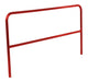 Vestil ADKR-7-RD Aluminum Pipe Safety Railing 84 in. Length Red