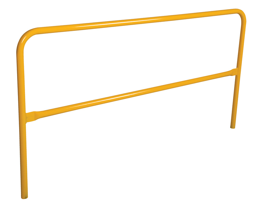 Vestil ADKR-7-YL Aluminum Pipe Safety Railing 84 in. Length Yellow