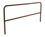 Vestil ADKR-8-BN Aluminum Pipe Safety Railing 96 in. Length Brown