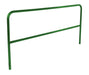 Vestil ADKR-8-GN Aluminum Pipe Safety Railing 96 in. Length Green