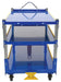 Vestil AEC-3660-3-MR steel ergo cart with adjustable shelves and mold on - view 3