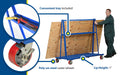 Vestil AF-3060 steel a-frame cart feature overview 2