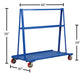 Vestil AF-3060 steel a-frame cart dimensions diagram