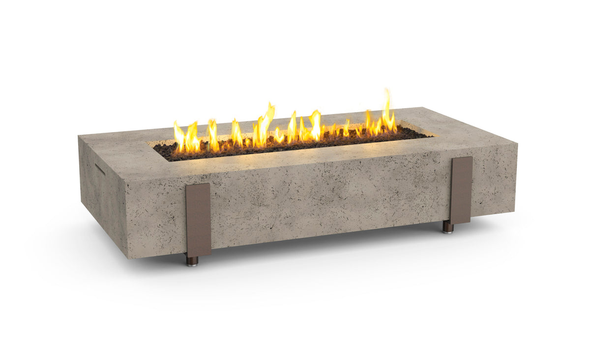Iron Saddle Long Fire Table - American Fyre Designs