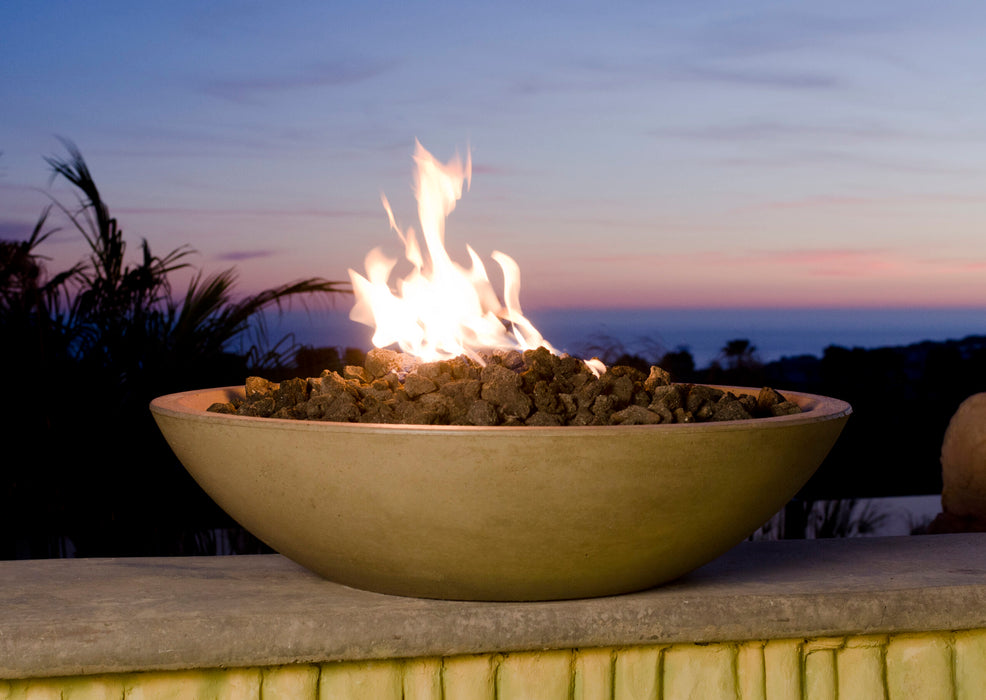 32-Inch Marseille Concrete Fire Bowl - American Fyre Designs