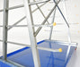 Vestil AFSR-3672 steel a-frame rack cart with poly-on-steel casters - view 8