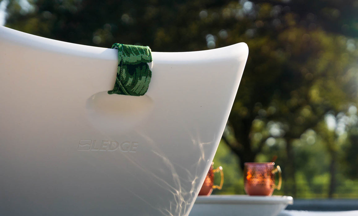 Ledge Lounger Autograph Chaise Headrest Pillow — view 6