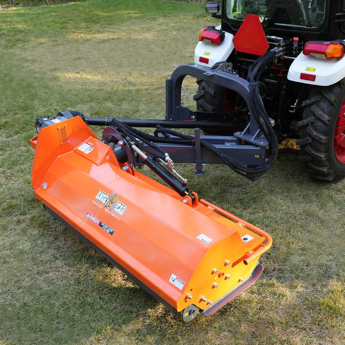 72" Heavy Duty 3Point Offset Ditch Bank Verge Flail Mower Italy CMR Gearbox,  70-110HP,  PTO Driven,  AGF72