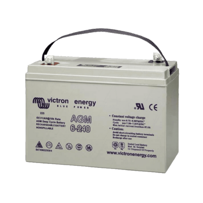 Victron Energy 6V/240Ah AGM Deep Cycle Battery