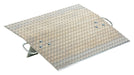 Vestil AH-3024 Aluminum Hand Truck Dock Plate 30 in. x 24 in. 700 lb. Capacity Silver