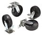 Vestil AHA-2/4-TLC Glass Filled Nylon Total Locking Swivel Casters 8 in. x 2 in. For Aluminum Gantry Crane Models 2,000 lb. C