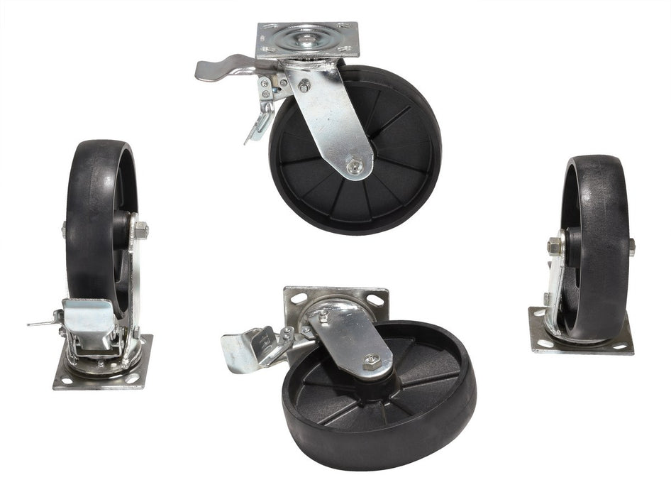 Vestil AHA-2/4-TLC glass filled nylon total locking swivel casters - view 3