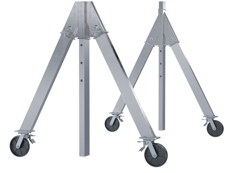 Vestil AHA-2-8-8-TLC aluminum adjustable height gantry crane with total locking glass - view 2