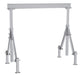 Vestil AHA-4-10-10-ALO Aluminum Adjustable Height Gantry Crane With Adjustable Leveling Option 10 ft. Wide x 10 ft. Max Usabl