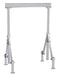 Vestil AHA-4-8-12-ALO Aluminum Adjustable Height Gantry Crane With Adjustable Leveling Option 8 ft. Wide x 12 ft. Max Usable 