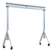 Vestil AHA-6-10-12 Aluminum Adjustable Height Gantry Crane with Phenolic Casters 10 ft.Wide x 12 ft. Max Usable Height 6,000 