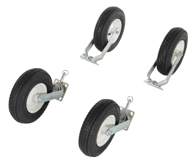 Vestil AHA-PNU-RF pneumatic rubber casters - view 2