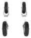Vestil AHA-PNU-RF pneumatic rubber casters - view 3