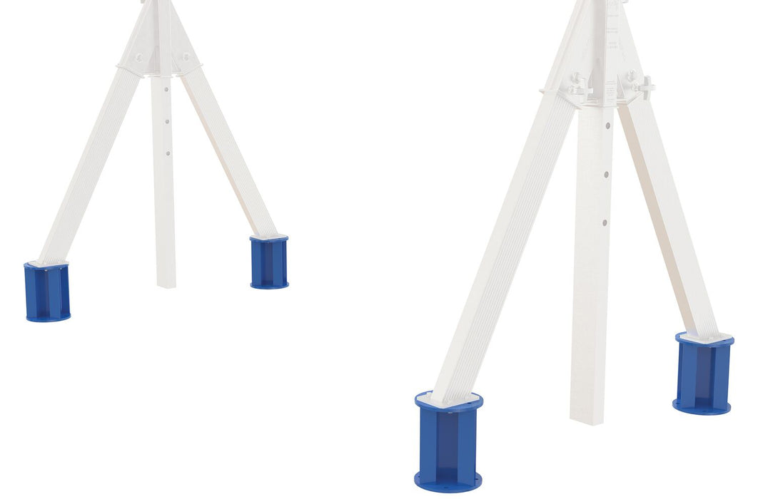 Vestil AHA-STLO-RF steel stationary legs kit field installed quantity - view 4