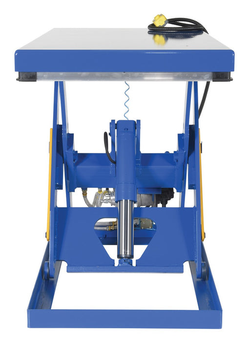 Vestil AHLT-3060-3-43 steel rotary air hydraulic scissor lift table - view 3