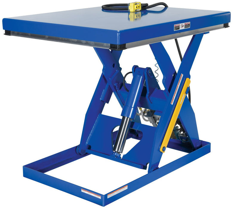 Vestil AHLT-4048-3-43 steel rotary air hydraulic scissor lift table - view 2