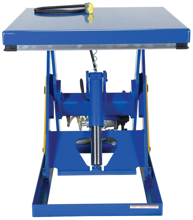 Vestil AHLT-4048-3-43 steel rotary air hydraulic scissor lift table - view 3