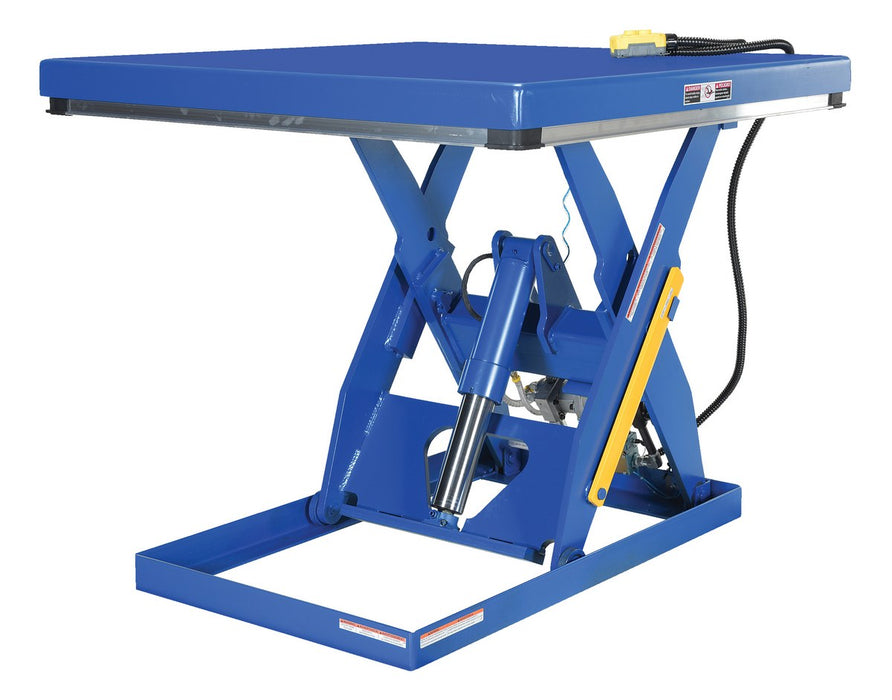 Vestil AHLT-4848-3-43 steel rotary air hydraulic scissor lift table - view 2