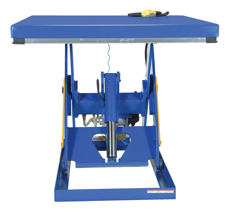 Vestil AHLT-4848-3-43 steel rotary air hydraulic scissor lift table - view 3