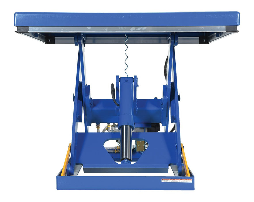 Vestil AHLT-4848-3-43 steel rotary air hydraulic scissor lift table - view 4