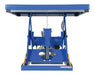 Vestil AHLT-4848-3-43 steel rotary air hydraulic scissor lift table - view 4