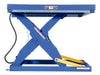Vestil AHLT-4848-3-43 steel rotary air hydraulic scissor lift table - view 5