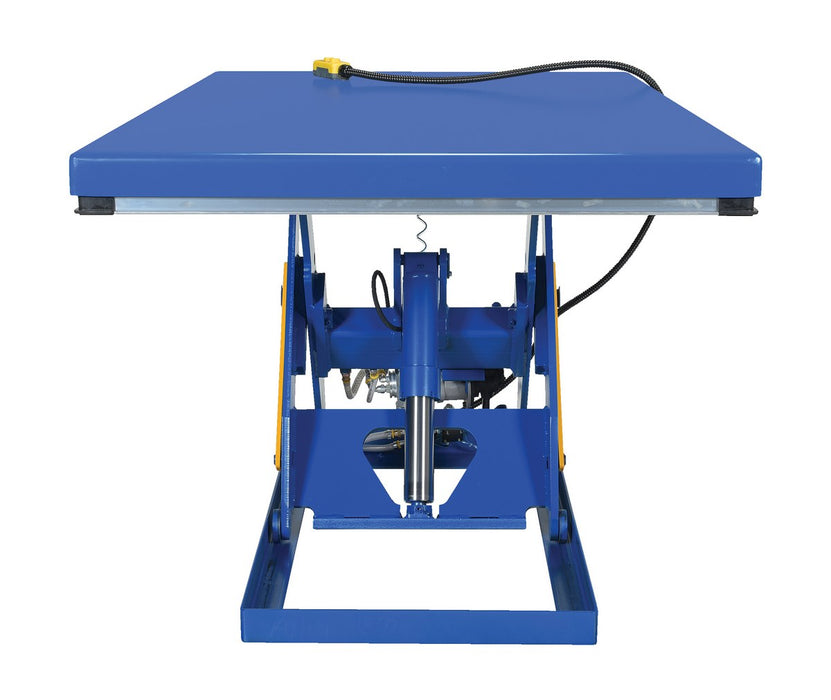 Vestil AHLT-4872-3-43 steel rotary air hydraulic scissor lift table - view 3