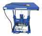 Vestil AHLT-4872-3-43 steel rotary air hydraulic scissor lift table - view 4