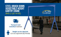 Vestil AHS-2-20-14-VG steel adjustable height gantry crane with v-groove cast iron feature overview 3