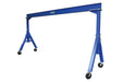Vestil AHS-4-15-7 Steel Adjustable Height Gantry Crane with Phenolic Casters 15 ft.Wide x 7 ft. Max Usable Height 4,000 lb. C