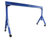 Vestil AHS-4-15-7 steel adjustable height gantry crane with phenolic casters - view 2